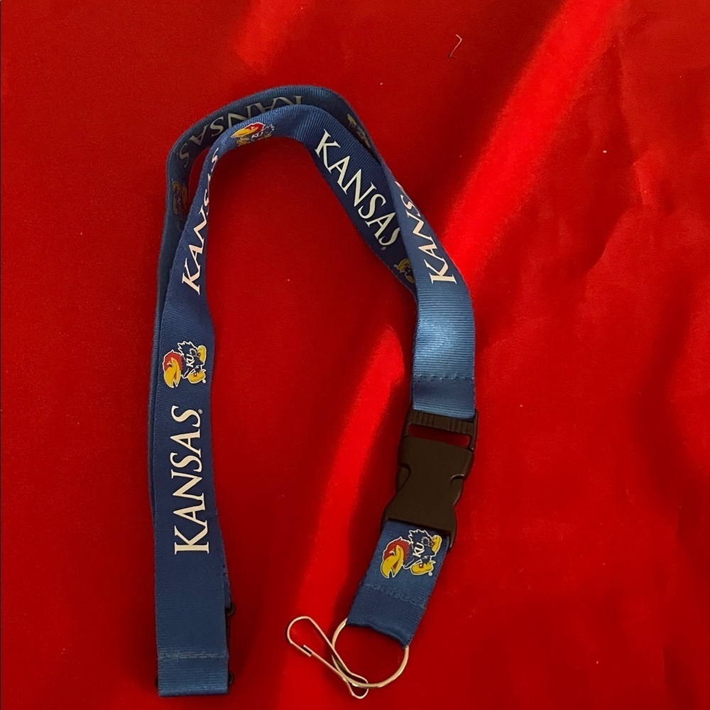 Kansas Jayhawks Blue Lanyard